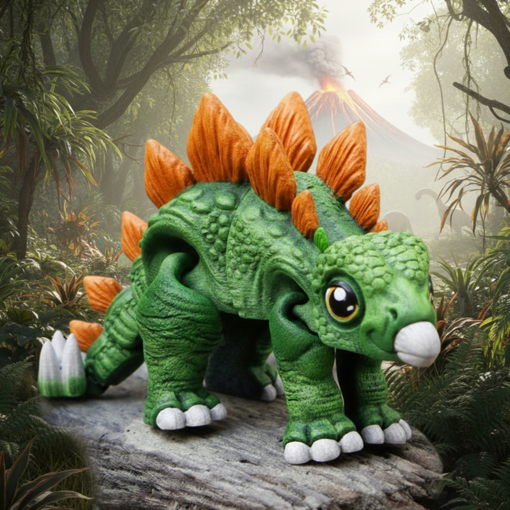 Flexi kreatívna sada – Stegosaurus Tama